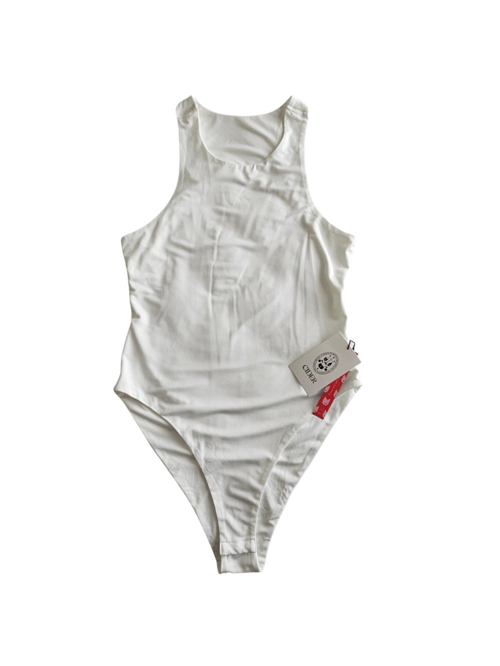 NWT Women's Size L Cider Open- Back Bodysuit